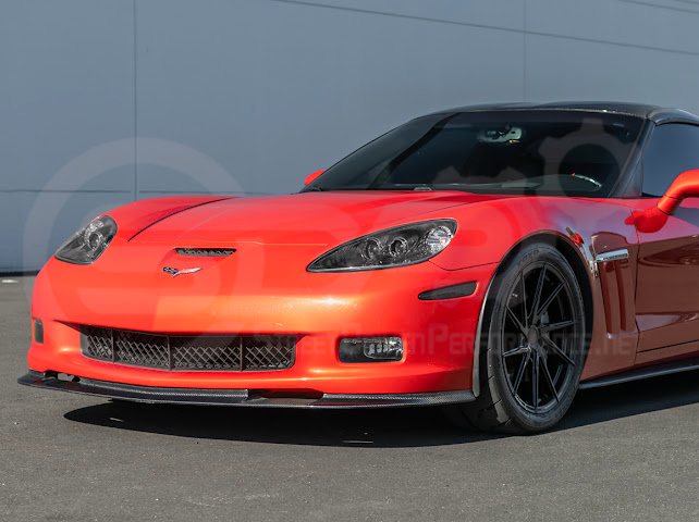 2005-2013 CHEVROLET CORVETTE C6 | FACTORY OEM STYLE CARBON FIBER  HEADLIGHTS HOUSING REPLACEMENT